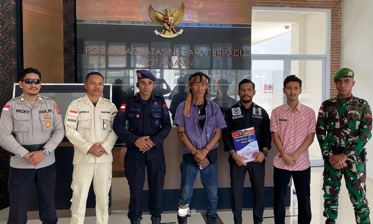 Pemulangan WNA Timor Leste di PLBN Motamasin